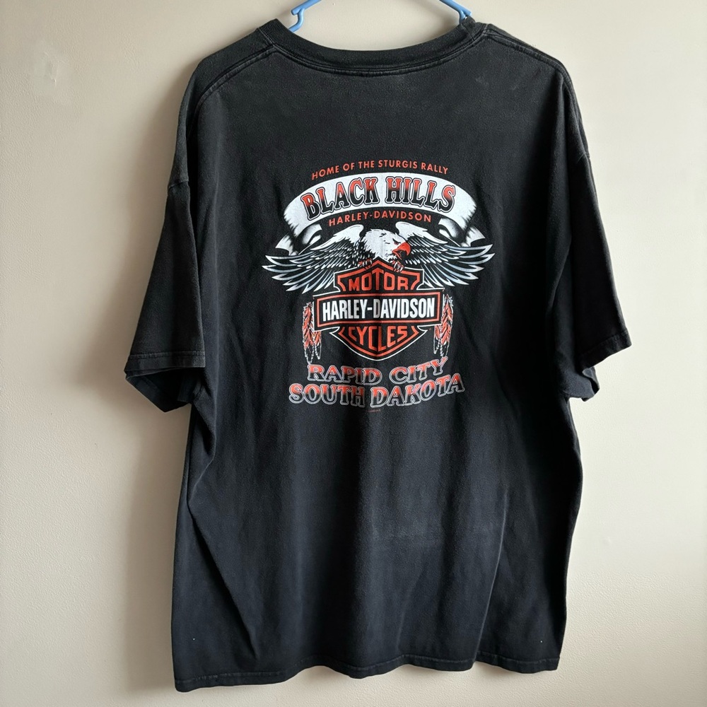 Lot of 5 Harley Davidson T-Shirts - Sturgis Included L-2XL